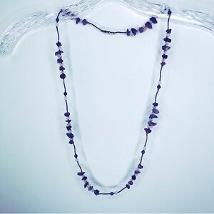 Amethyst necklace